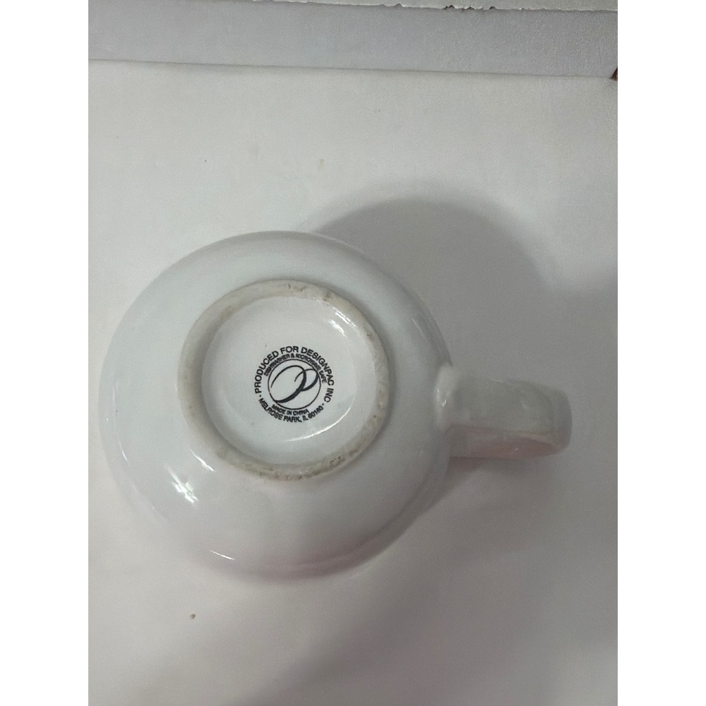 Designpac Christmas Holly Berry Ceramic Mug White Holiday Coffee Cup - Picture 6 of 7